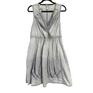 Chic Gray Midi Dress